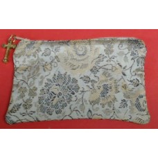 Rosary Holder-Rose Brocade 